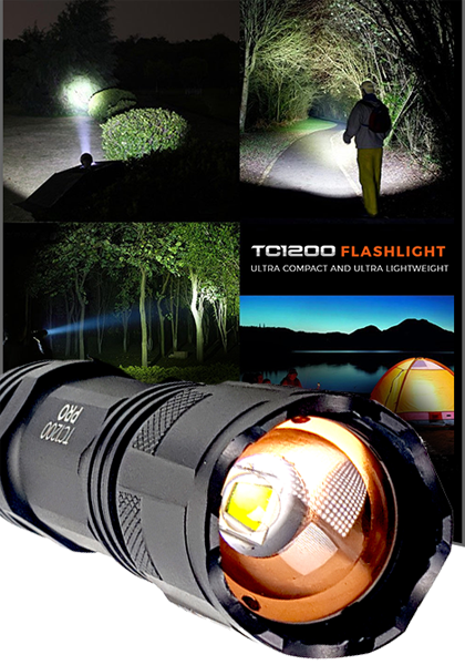 TC1200 PRO Flashlight